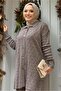 Women's Mink Pants Knitwear Suit T 11332 - 3