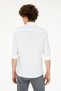 U.S. Polo Assn. White Men's Shirt - Long Sleeve, Basic Model Duyef - 5