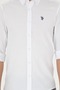 U.S. Polo Assn. White Men's Shirt - Long Sleeve, Basic Model Duyef - 6