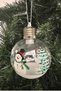 Christmas Tree Santa Claus Lighted Bulb Ornament - 8