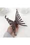 Soft, Premium Material, Large Size Clothespin Buckle, Dark Brown - 2