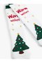 Weihnachtsstrumpf mit Handtuchmuster - 3