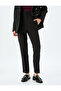 Pocketed Short Leg High Waist Cigarette Pants - 3
