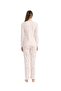 Original Licensed Women's Pink Melange Round Neck Pajamas Set 17122 - 4
