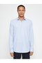 Sports Shirt Slim Fit Classic Collar Long Sleeve Non Iron - 3