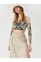 Midi Skirt Slit Detailed Cotton Waist Gipped - 2