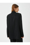 Oversize Double Breasted Blazer Jacket - 4