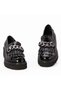 Gelbero Women's Genuine Patent Leather Loafer Shoes 5680-3 - 5
