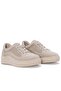 Prenia Women's Khaki Nubuck Leather Shoes216679-1 - 2
