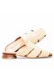 Yulia Women's Straw Weave Evening Dress Slippers K1597-4 - 5