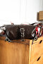 Luce Premium Women's Vintage Leather Hand and Shoulder Bag with Adjustable Belt - 3