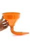 2-In-1 Refueling Funnel with Strainer Can Spout for Oil Water Fuel Petrol Diesel Gasoline for Aut... - 2