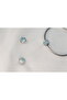 Flower Patterned Stainless Steel Charm - 3