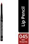 Lasting Finish Exaggerate Automatic Lip Liner - 45 - Epic Burgandy, 0.25g