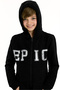 Cotton Pocket Detailed Zippered Hooded Boy's Jumpsuit Anthracite - 5