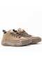 Clemens Men's Khaki Leather Sneaker Shoes 18549 - 2
