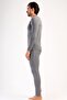 Men's Long Sleeve Crew Neck Thermal Underwear Set 405153   / 409002   Smoked - 2