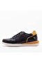 Miller Men's Beige Genuine Leather Sneakers