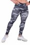Camouflage Men's Fitness Leggings, Stretch Running Bottoms 1240
