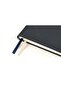 Techo Weeks Japanese Version 2024 Jan Start Fine Classic Series Classical Navy Leather Cover - 3