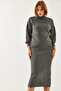 Women's Anthracite Double Knitwear Set 20246907 - 2