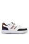Comfortable Lace-Up Casual Sneaker Women's Shoes White Blue - 2