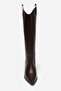 Sidley Brown Genuine Leather Pointed Toe Women's Heeled Dallas Boots - 8