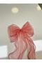 Women Long Tulle Bow Buckle - Automatic Bow Buckle - Long Chiffon Bow Buckle - 2