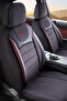 Panda Prestige Series Woven Fabric Auto Seat Cover Full Set