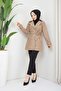 Women's Lined Belted Pocket Water Repellent Fabric Crop Trench Coat - 7