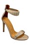 Women's Ankle Belt Heeled Shoes - 2