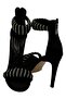 Women's Ankle Belt Heeled Shoes - 4