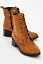 Women's Round Toe Boots Taba Suede