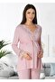 Women's Maternity Maternity Cotton Long Sleeve Pajamas Set