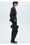Cloth pants with fine lines - 5