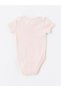 Lcw Baby Crew Neck Printed Baby Girl Snapback Bodysuit 2-Pack (W4) - 4