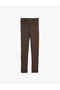Basic Leggings Waist Elastic Stitching Detail