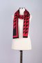 Triangle Patterned Knitwear Knitted Scarf - 2