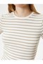 Basic T-Shirt Crew Neck Short Sleeve - 5