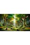 Fascinating Forest and Wilderness Themed Decorative 200X150Cm Studio Background
