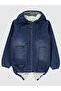 6-9 Years Old Blue Girl's Coat