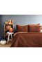 Savanna Washed 100% Cotton Poplin Copper Bedspread 180*260cm. - 4
