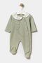 Seasonal Long Sleeve Baby Collar 100% Cotton Baby Girl Booties Jumpsuit