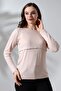 Pregnant and Maternity Cream Breastfeeding T-Shirt - 4
