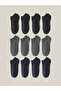 Mix-Basic Short Socks-12Pcs