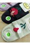 3D Tulip Pattern Bamboo Socks 4 Pairs - 2