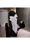 Elegant Women's Satin Large Bow Automatic Clip White - Ribbon Bow Clip Hair Clip - 3