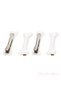 2-Piece Bone-Shaped Cute Hair Clips for Children Black - Party Birthday Fun Clip Hairpin - 3