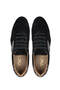 Women's Genuine Leather Black Sneakers & Sports Shoes - 6