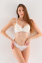Breathable Unpadded Women's Underwear Set – Comfortable and Adjustable Bra & Panty Set